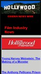 Mobile Screenshot of cinemanewswire.com