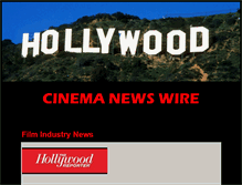 Tablet Screenshot of cinemanewswire.com